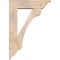Ekena Millwork Legacy Traditional Smooth Bracket w/ Offset Brace, Douglas Fir, 7 1/2"W x 28"D x 40"H BKT0806X28X40LEC01SDF - alternate 4